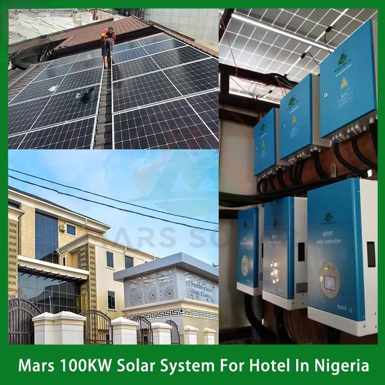 Solar Panel System With Battery Energi System Hotel Use Solar Inverter 100Kw All in One Solar Controller Inverter for Off Grid