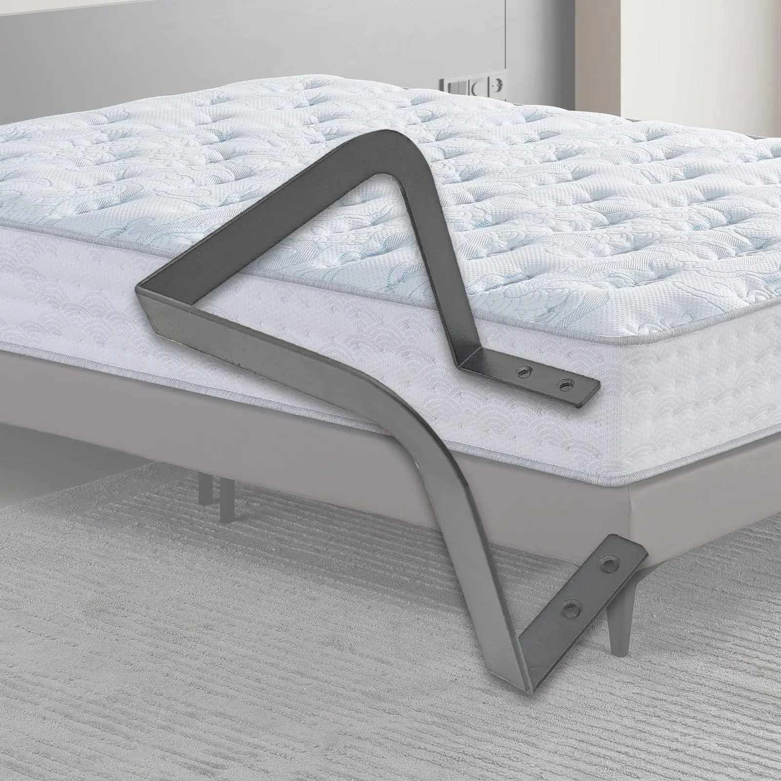 Corner Mattress Retainer Bar Anti Slip Mattress Gripper for Bottom of Beds
