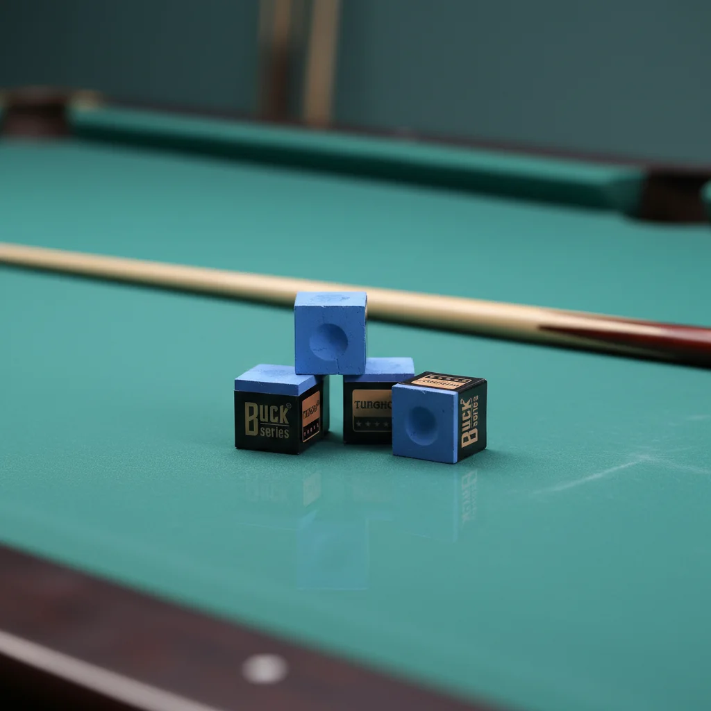 Free Shipping Blue Snooker Billiards Cue Chalk BUCK Ball Room Chocolate Model 12pcs/Box Shaanxi Powder Oily Pool Cue