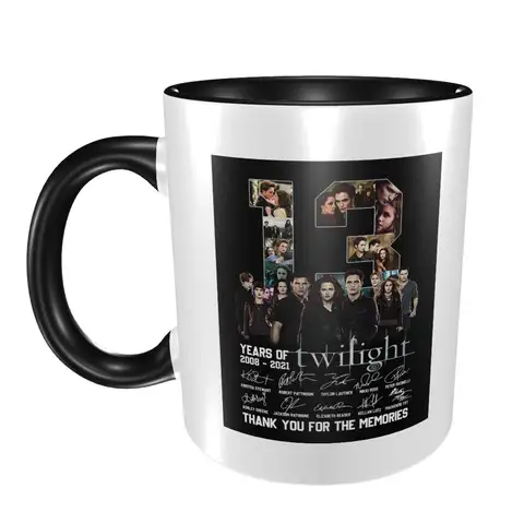 The Twilight Saga Signature , Twilight Cast Twilight Midnight Sun Movie Mug Ceramic Coffee Cups Tea Mugs Milk Cup Drinkware Gift