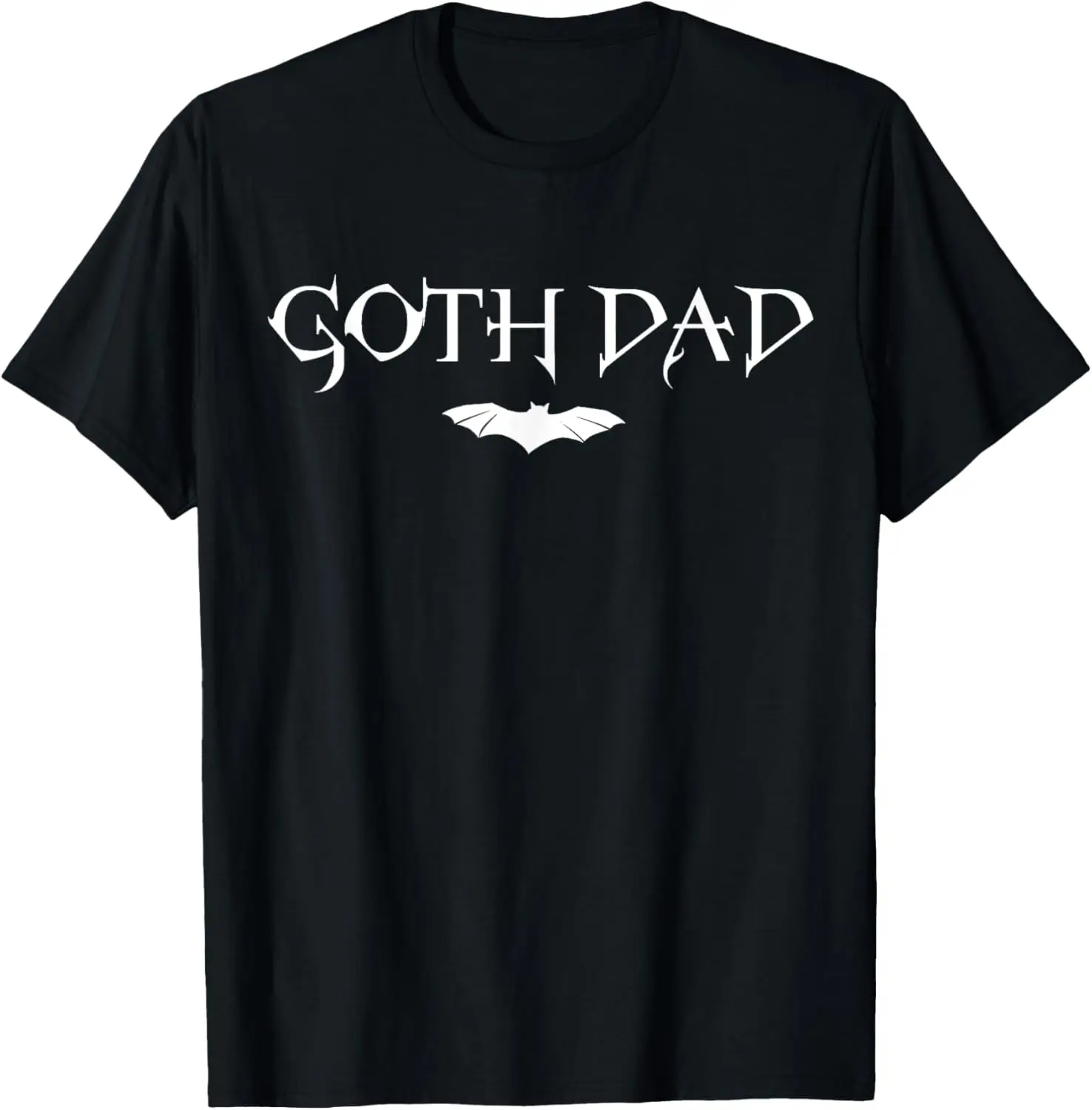 T-shirt da uomo Goth Dad Gothic Bat per la festa del papà