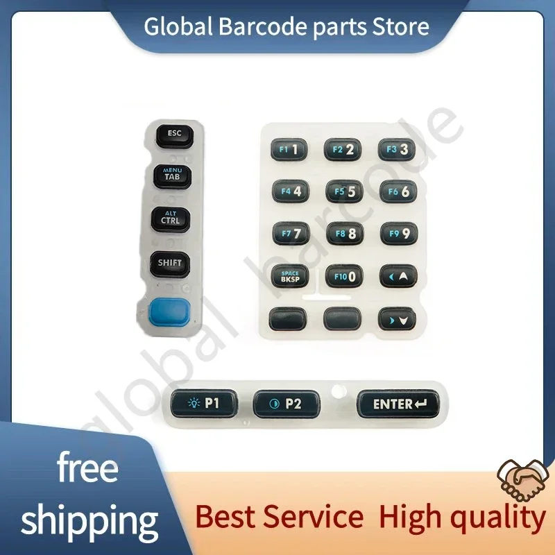 10PCS Bottom Keypad P1, P2, Enter Keypad for Zebra WT4070 WT4090 WT41N0 WT41N0 VOW