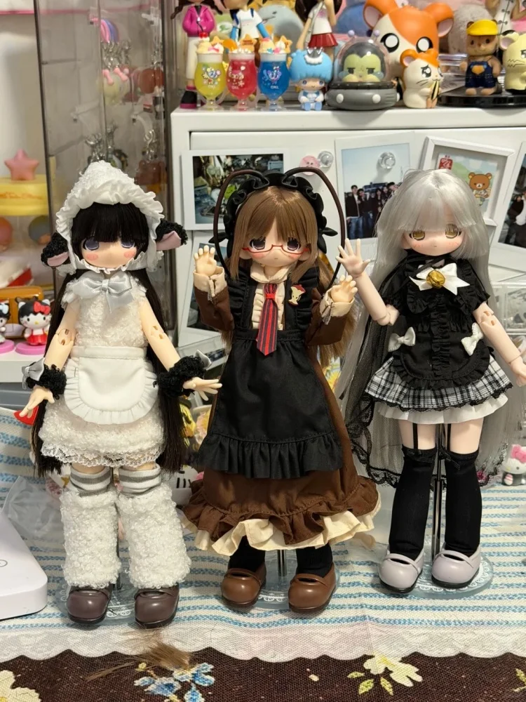 Original 1/6 BJD Actionfigur Saotome Manifesto Serie Blind Box Niedliche Anime-Haartransplantationskopf Sammlerstück Spielzeug Geschenk