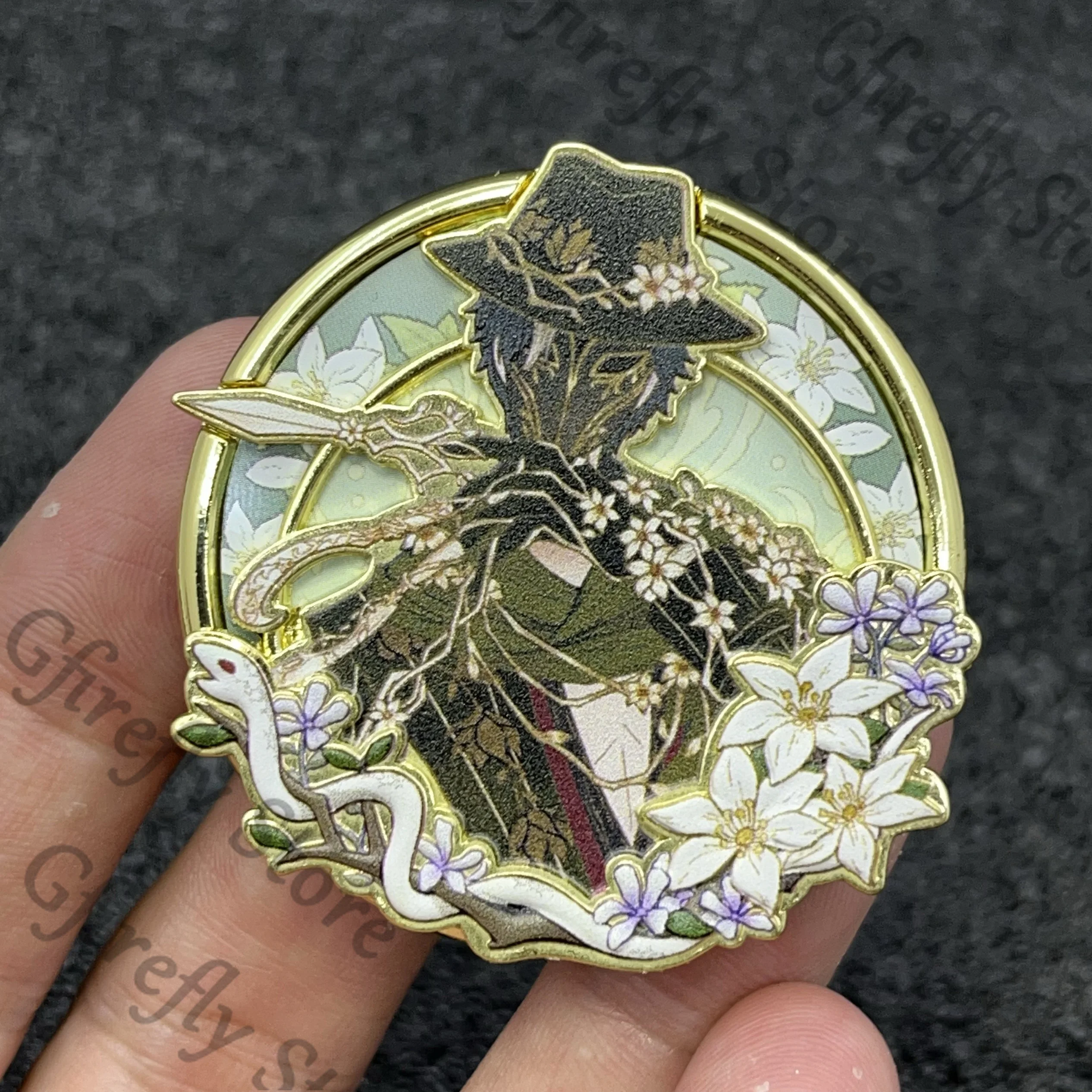 

Hanging Brooch Breastpin Decoration Identity Ⅴ Colleagues Cosplay Collect Badge Emblem Clothing Accessories Jack Ambitus Gift