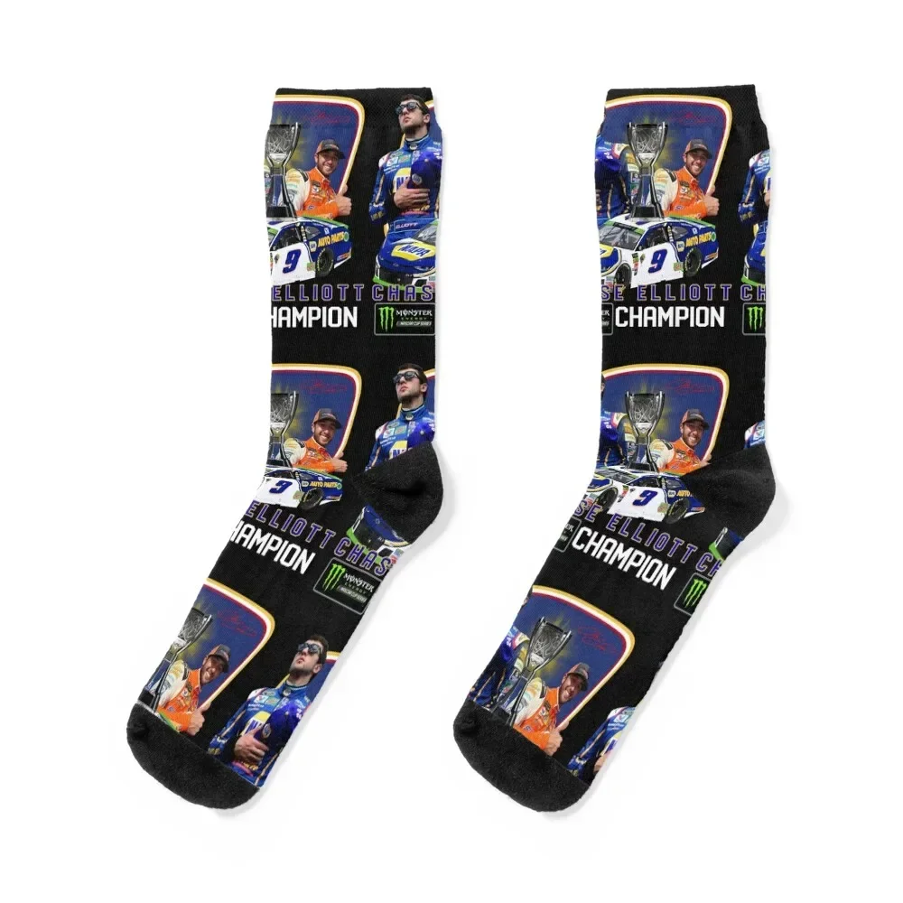 Chase Elliott Champion Signature Elliott 1988 Motorsports Shirt Socks christmas gift hiphop Socks Women's Men's