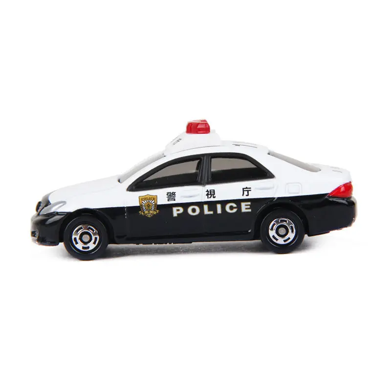 Genuine Tomica Die-Cast Car No.110 Toyota Crown Osaka Police Car First Edition Miniature Car Model Toy Gift