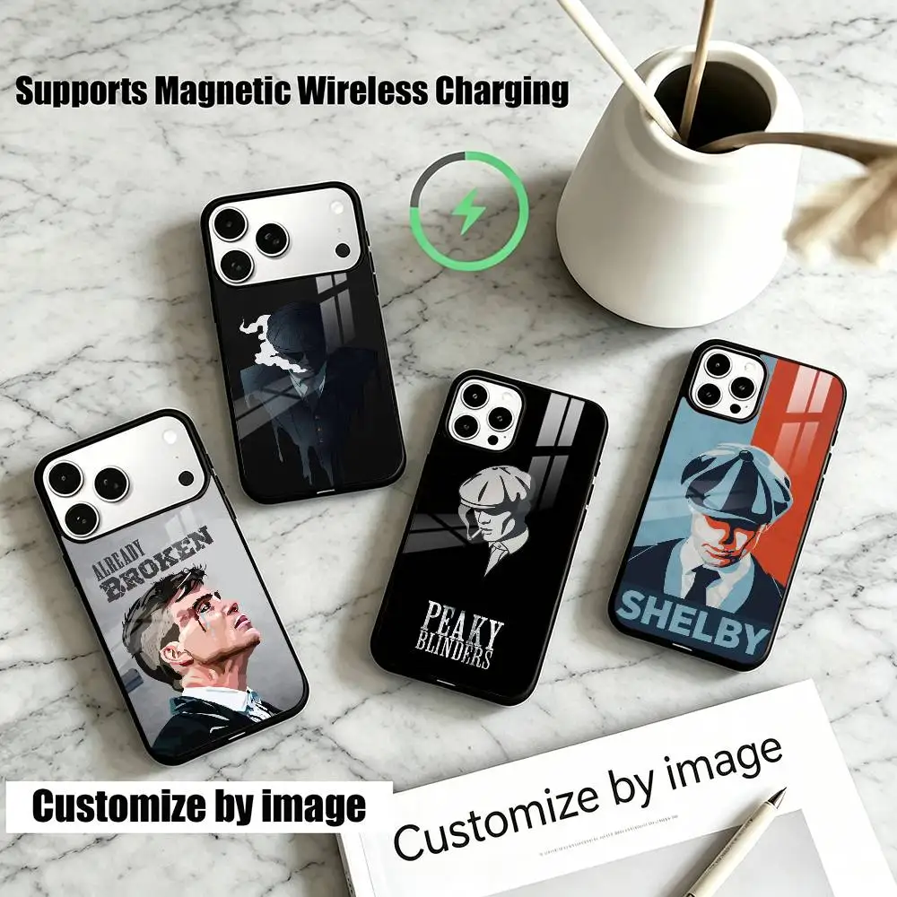 

M-Movie Peaky B-Blinders-S Phone Case For iPhone17,16,15,14,13,12,11 Plus,Pro Allows magnetic wireless charging