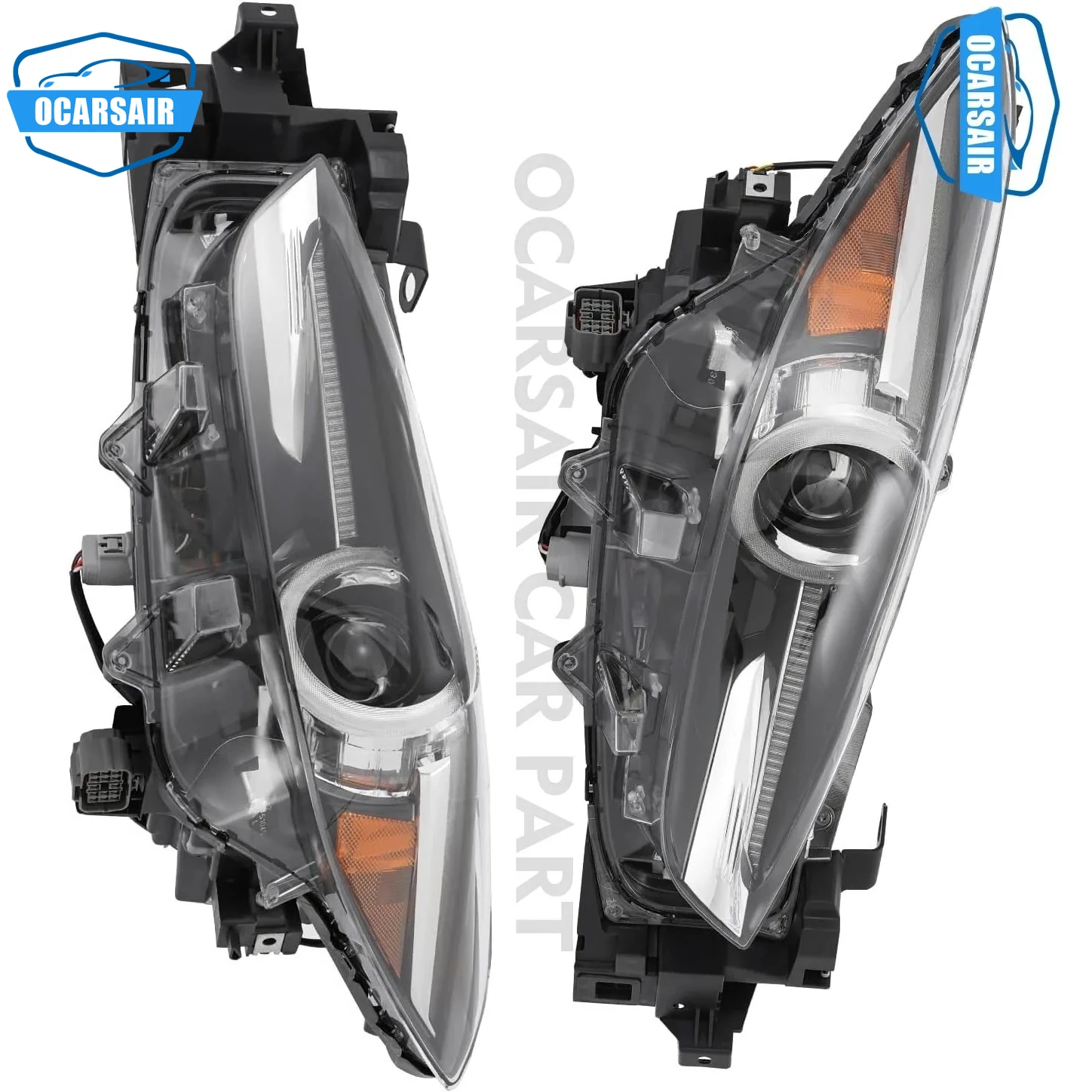 

Комплект из 2 светодиодных фар для Mazda 3 2017-2018 с LED DRL