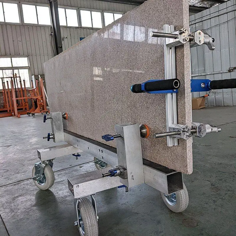 

TLF Granite Marble Quartz Stone Slab Installation Carts Moving Dolly