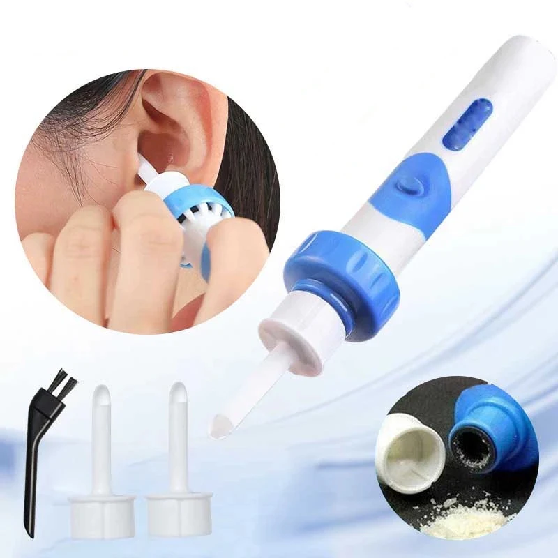 Zeyasen Best Selling Silicon Ear Care Tool Vibration Painless Ear Cleaner Wax Remover Vacuum Cleaner Ear Care Health Care Tool