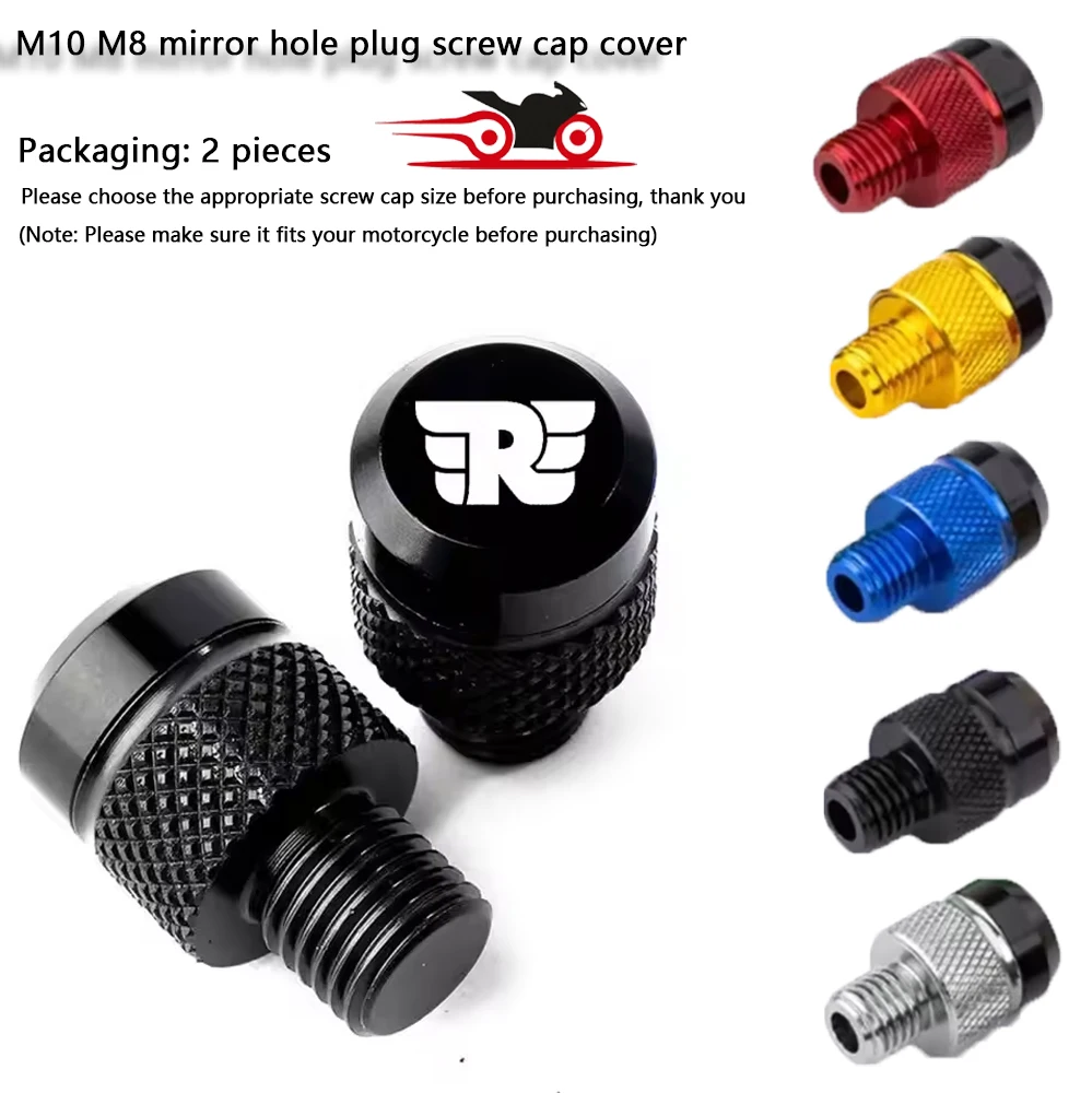 

Аксессуары для мотоциклов M10 M8, заглушка для зеркального отверстия для Royal Enfield Himalayan 450 Guerrilla 450 Hunter Meteor Classic 350 500 650