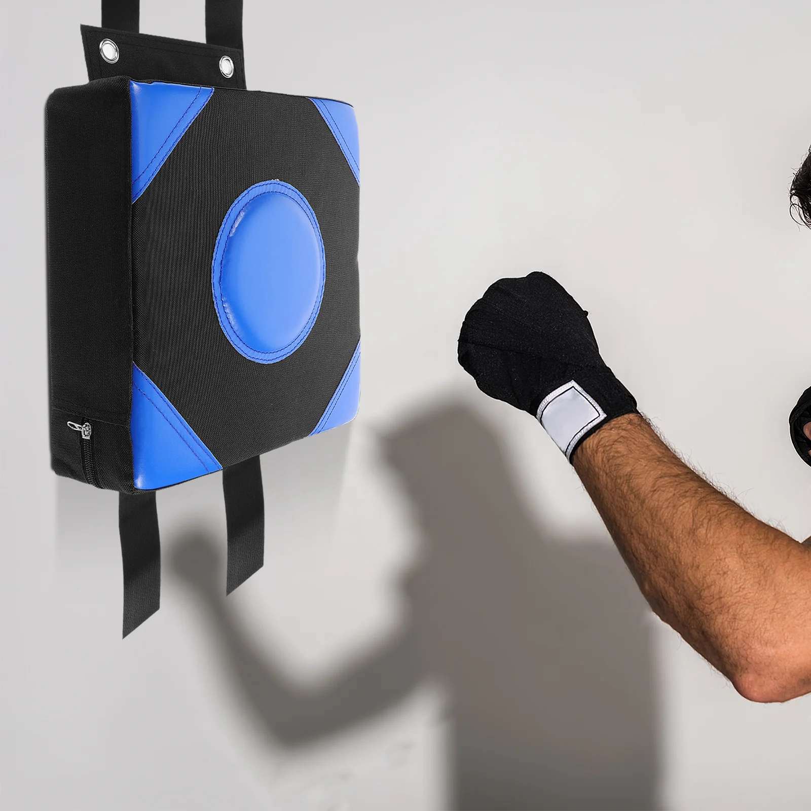 هدف الملاكمة المثبت على الحائط، متين للتدريب المنزلي للبالغين، معدات ممارسة الملاكمة للتركيب على الحائط #6