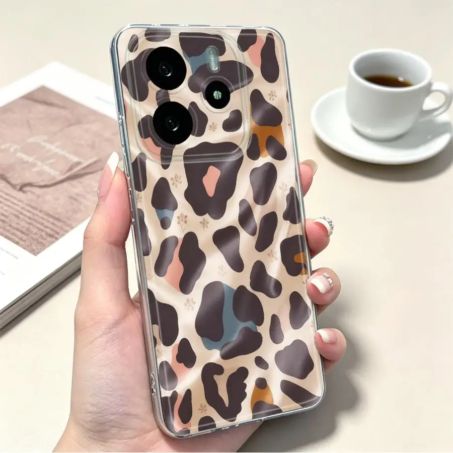 

Leopard Print Case for Xiaomi Poco X3 Pro X3 NFC Soft Phone Cover