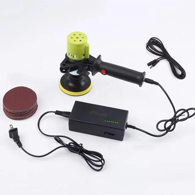 3 Inch Electric Disc Sander Kit Handheld Drywall Polisher And Surface Sander for Smooth Finishing And Cleaning