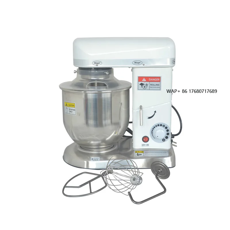 Batedeira Industrial Elétrica de 10L com Preço de Atacado, Processador de Alimentos de 500W, Liquidificador e Eletrodoméstico de Cozinha