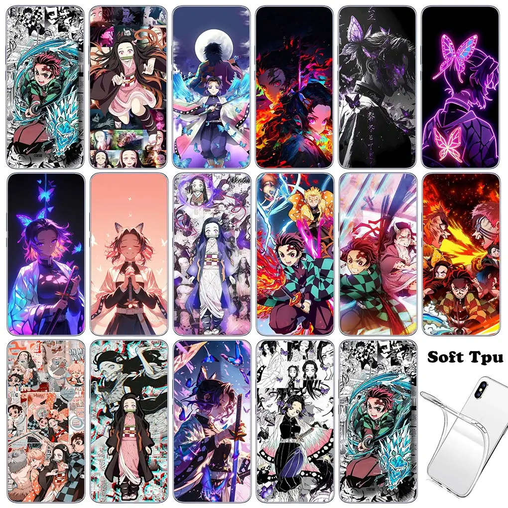 Shinobu Kocho Demon Slayer Tanjirou Nezuko for Samsung Galaxy A04 A14 A23 A34 A54 M23 M33 M52 M53 M30S M31 M51 M21 A15 Case