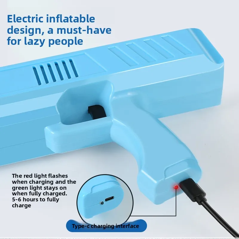 Electric Toilet Plunger, High Pressure Drain Unclogger, Powerful Sewer Blockage Remover, Portable Bathroom Clog Cleaning Tool