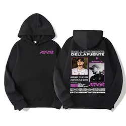 Rapper Dellafuente Tour Cover Graphic Hoodies Mens Harajuku Hip Hop Punk Oversized Hoody Casual Autumn/Winter Fleece Sweatshirts