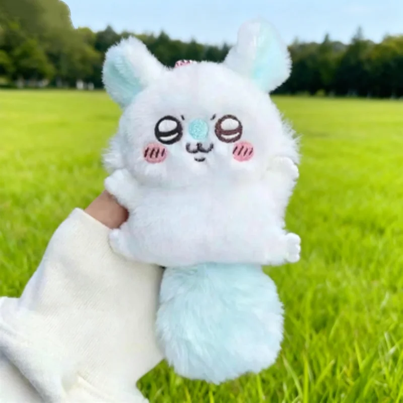

14 см Miniso Chikawas плюшевая игрушка-подвеска пушистая кукла кавайная фигурка плюшевая сумка Peluche кулон игрушки на день рождения для девочек подарки