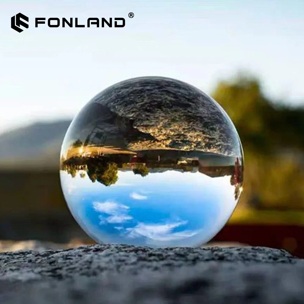 K9 Crystal Glass Ball 60/80/100/120mm Clear Glass Decoration Office Ornament 3D Laser Engraving LOGO Blank Crystal Material