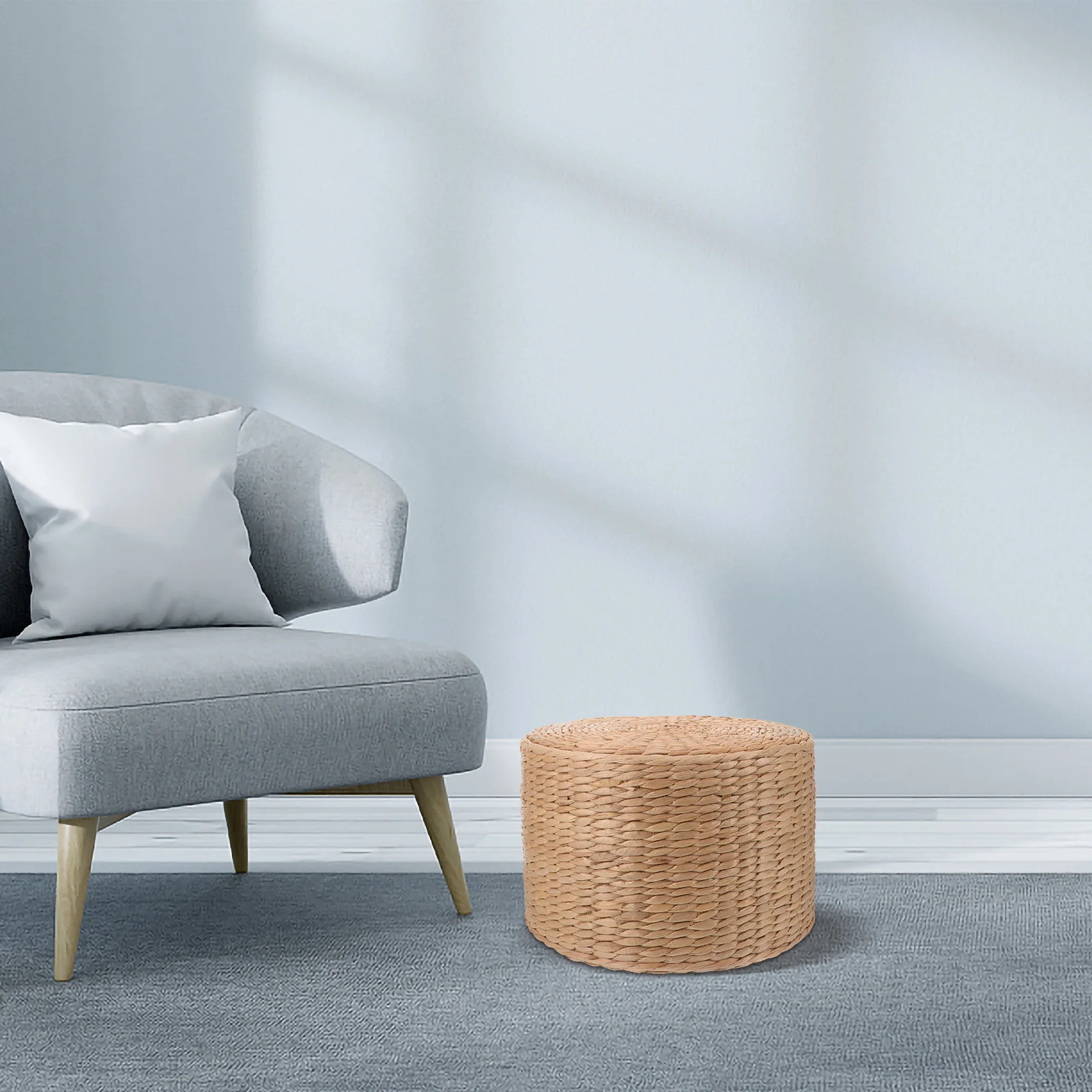 Kids Woven Stool Small Children Garden Shoe Changing Bench For Toddlers Multi-Function Lightweight Step Stool Outdoor