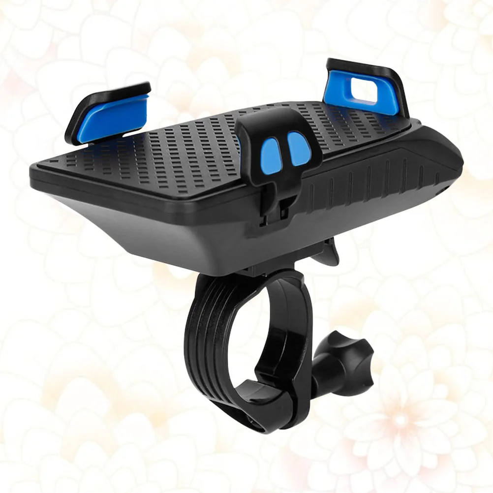 4000 MAH Phone Holder for Bike Waterproof Charging Bracket Motorcycle Charge Intelligent Black