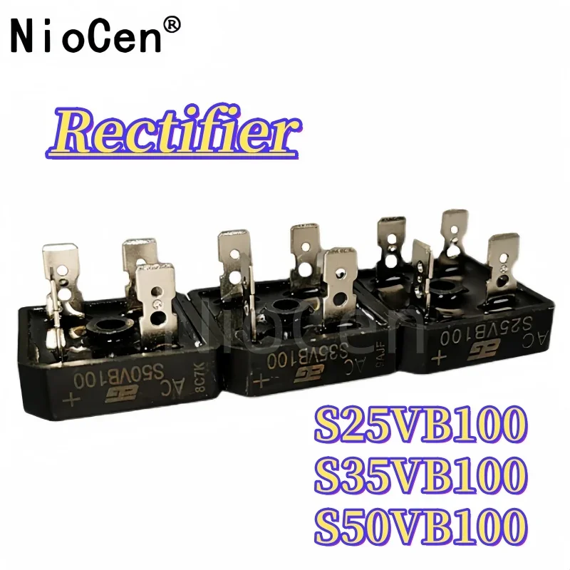 

（1pcs）Brand new original welding machine dedicated rectifier bridge S25VB100 S35VB100 S50VB100 black square bridge