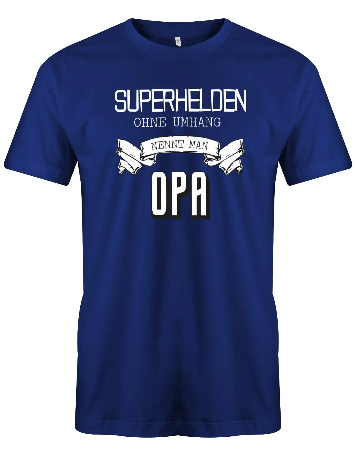 Superhelden Ohne Umhang Nennt Man Opa Herren T Shirt