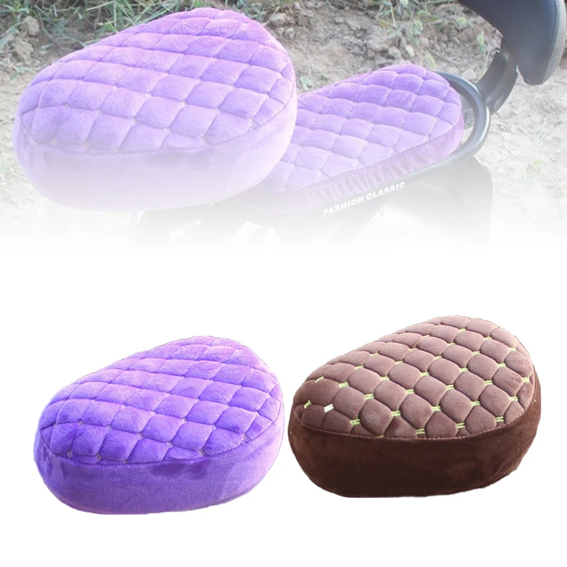 1pc/1set Comfortable Electric Bicycle Seat Cover Battery Car Bicycle Universal Seat Cover Thickening Cover image 3
