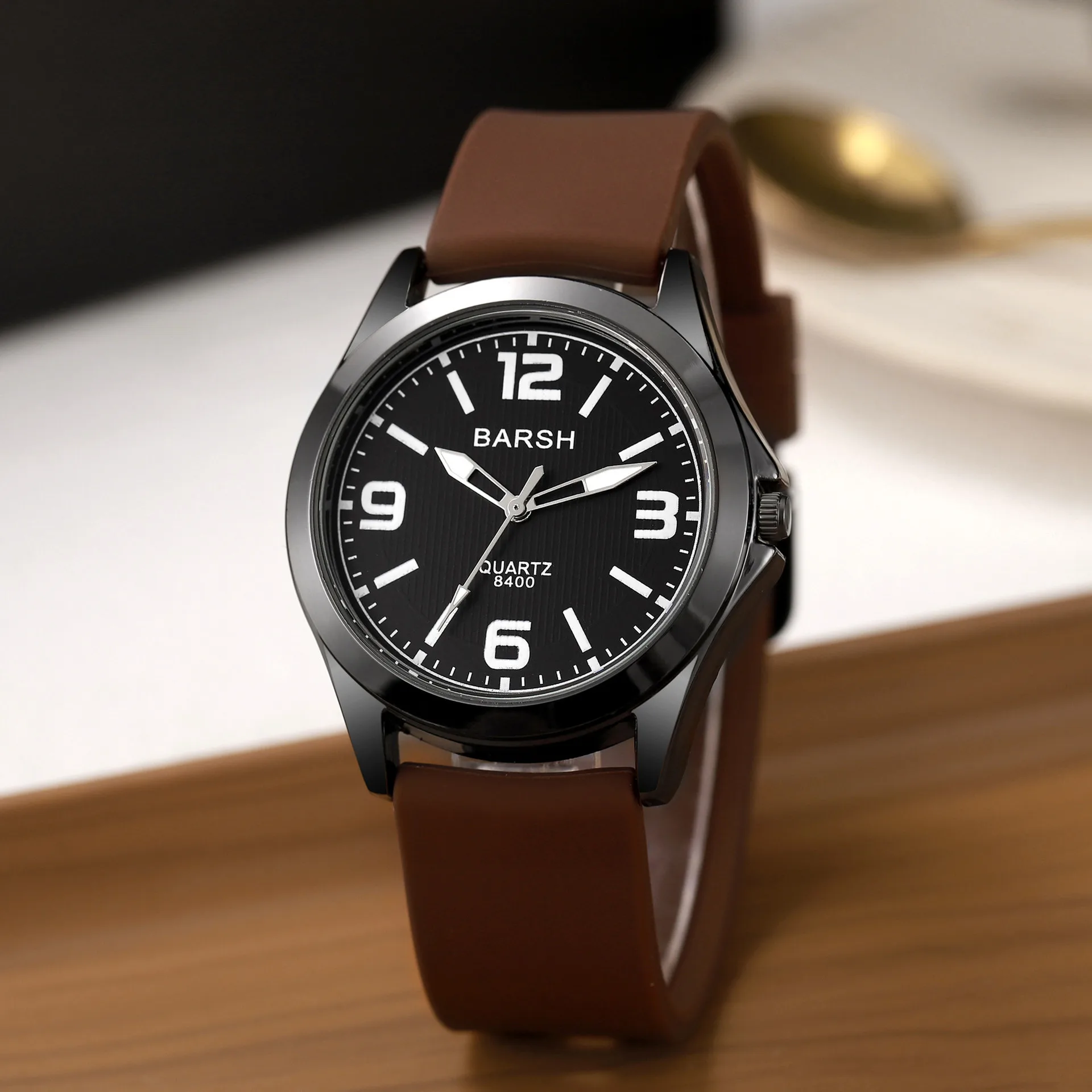 

Top Brand Men Watches Luxury Simple Quartz Wrist Watches for Men Silicone Strap Fashion Business Male Clock Relogios Masculino