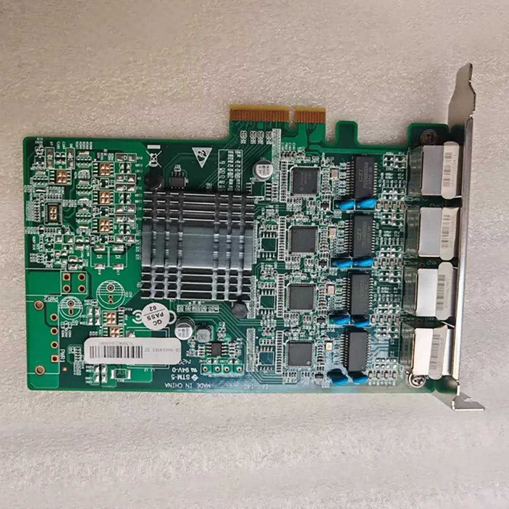 Four port gigabit network card PCI-E capture card EFT-140