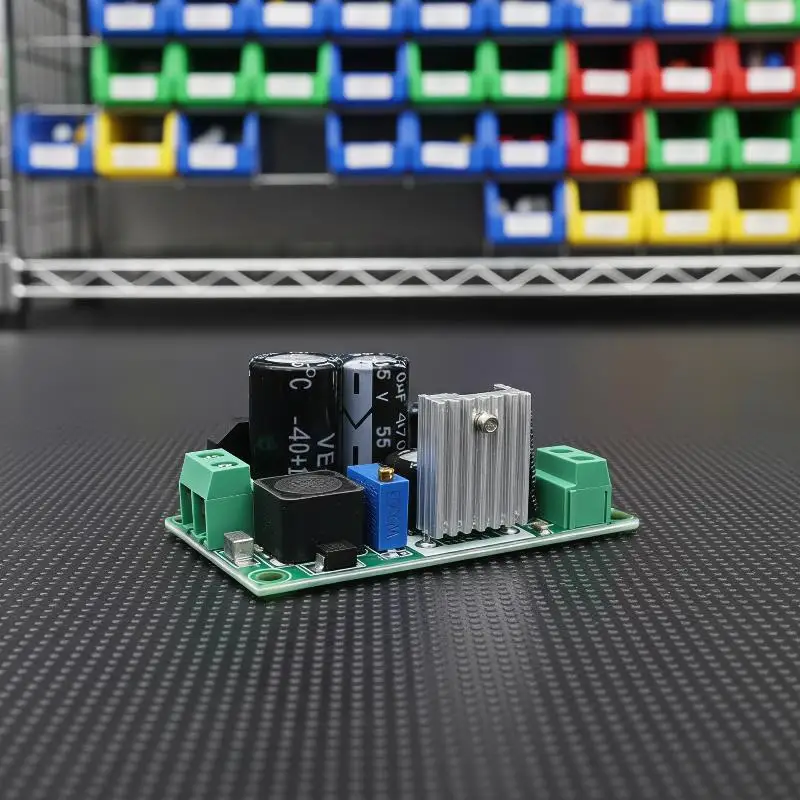 AC DC to DC Adjustable Step Down Power Converter LM2596HV 3A 5V-50V Module for Off-grid Solar Power Applications