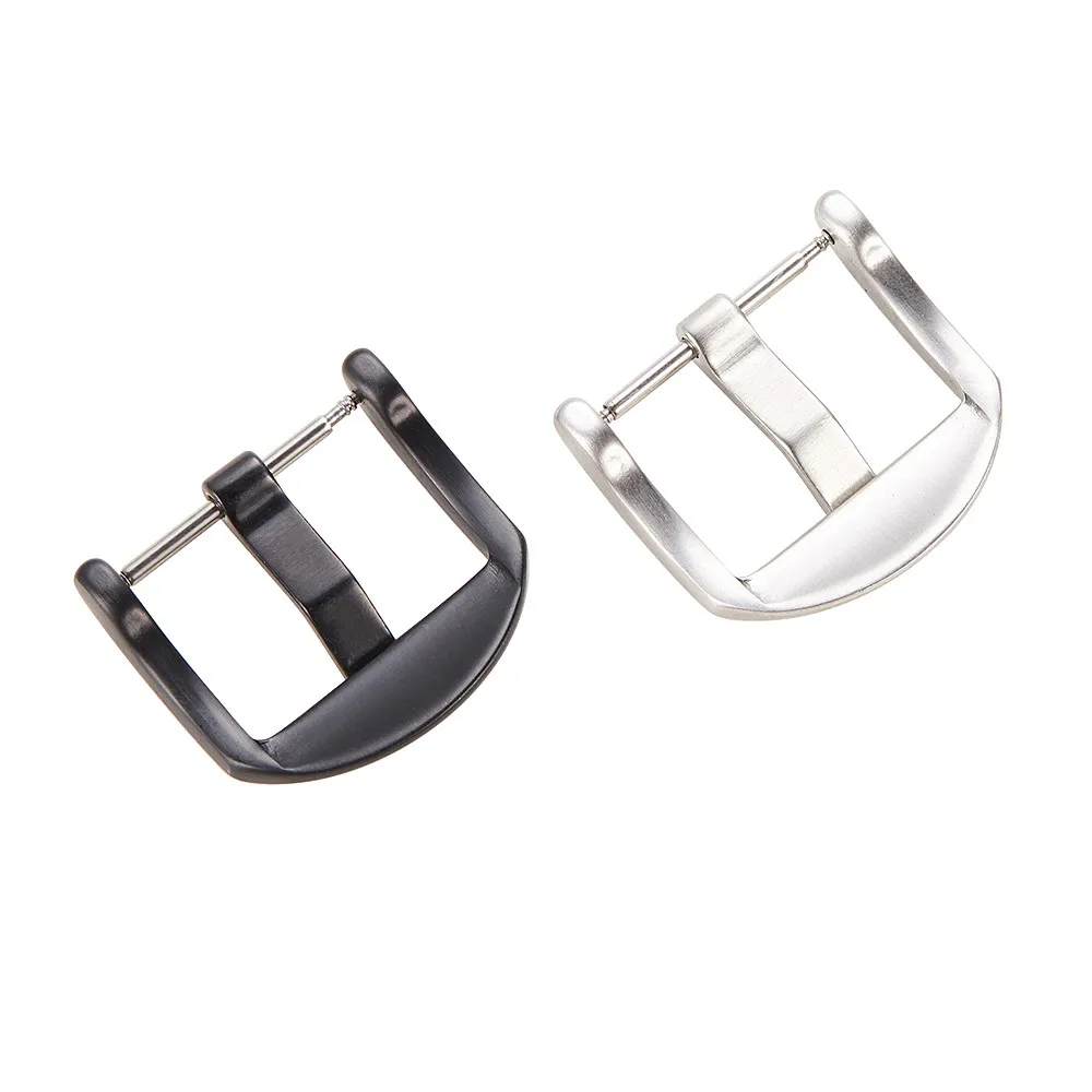High Quality Stainless Steel Watch Buckle 16mm 18mm 20mm 22mm Watch Band Strap Universal Metal Watch Clasp Pin Buckle