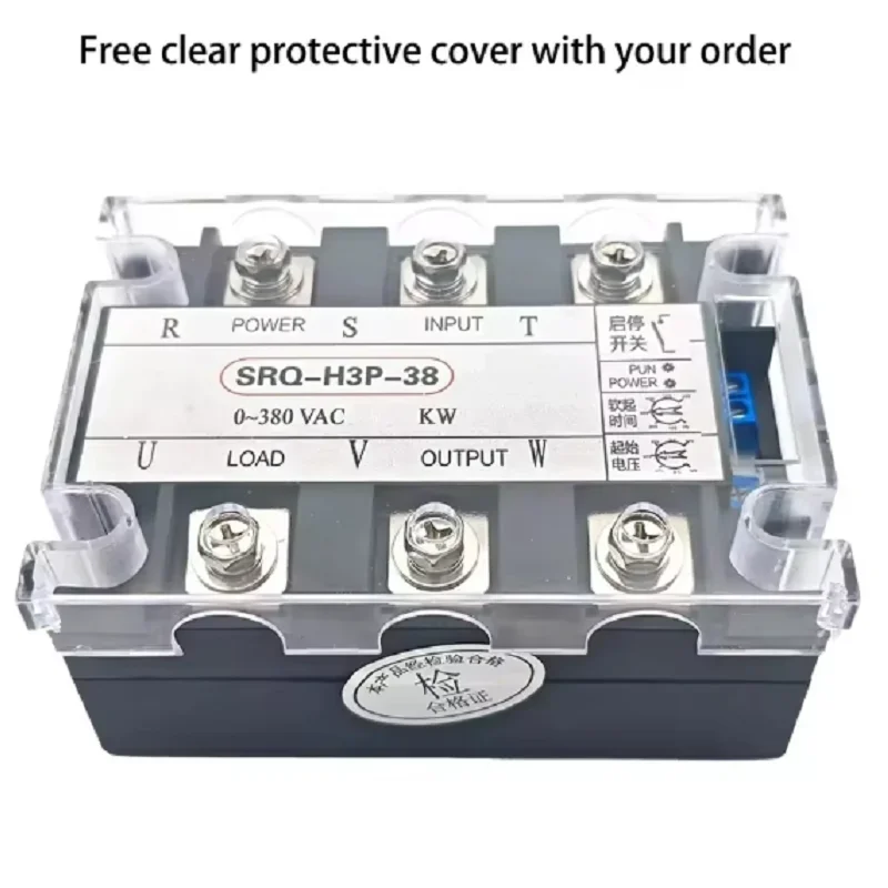 Three-Phase Motor Soft Start Module: 1–30kW On-Line Fan/Pump Soft Starter with Slow Stop