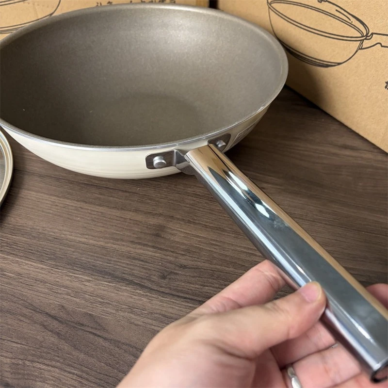0 coated titanium shield non-stick pan pan induction cooker gas stove universal wok