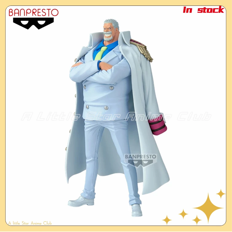 

In Stock Original BANPRESTO DXF ONE PIECE Monkey D. Garp Special Models Collection Toys Animation Figures
