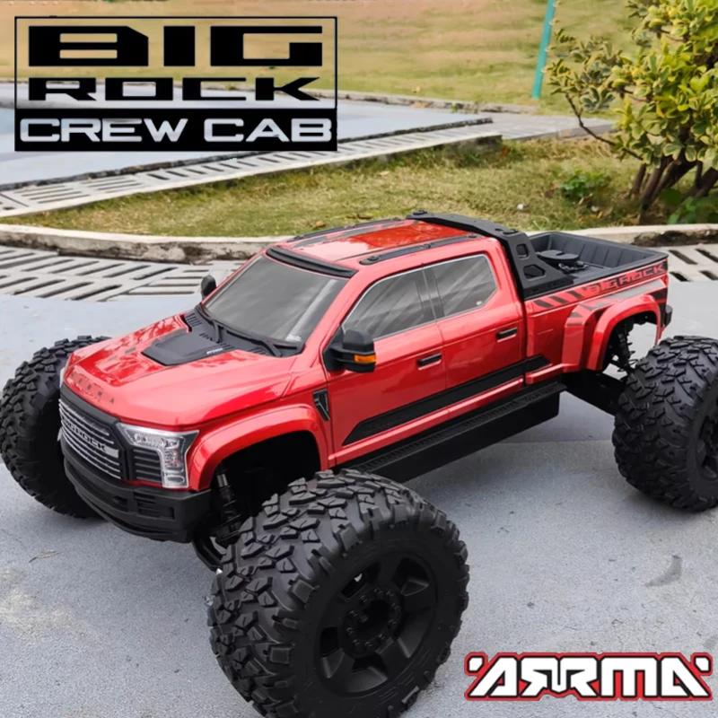 

ARRMA ARA7612 BIG ROCK 6S 4X4 BLX 1/7 RC Электрическая модель с дистанционным управлением Автомобиль Monster Truck Взрослые Детские игрушки