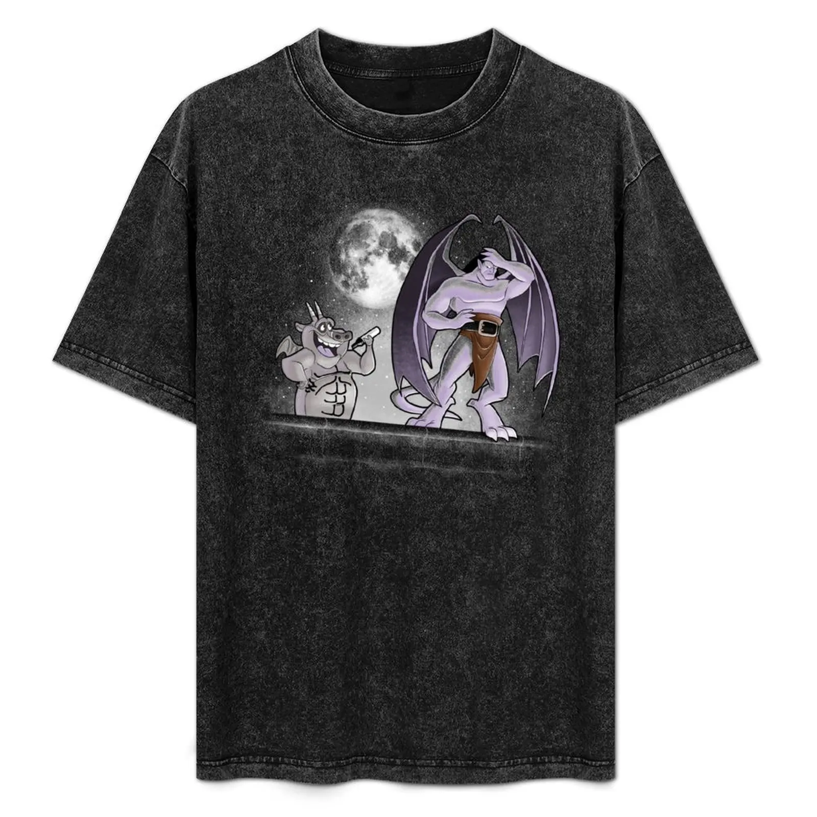

Gargoyles T-Shirt tshirts personalised cheap stuff vintage graphic tee blue lock t shirts for men cotton