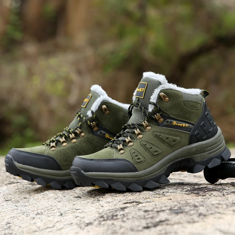 

Hiking Shoes Winter Men's Designer Shoes Versatile New Style Simple Comfortable Casual Anti Slip Wear-resistant Boots
