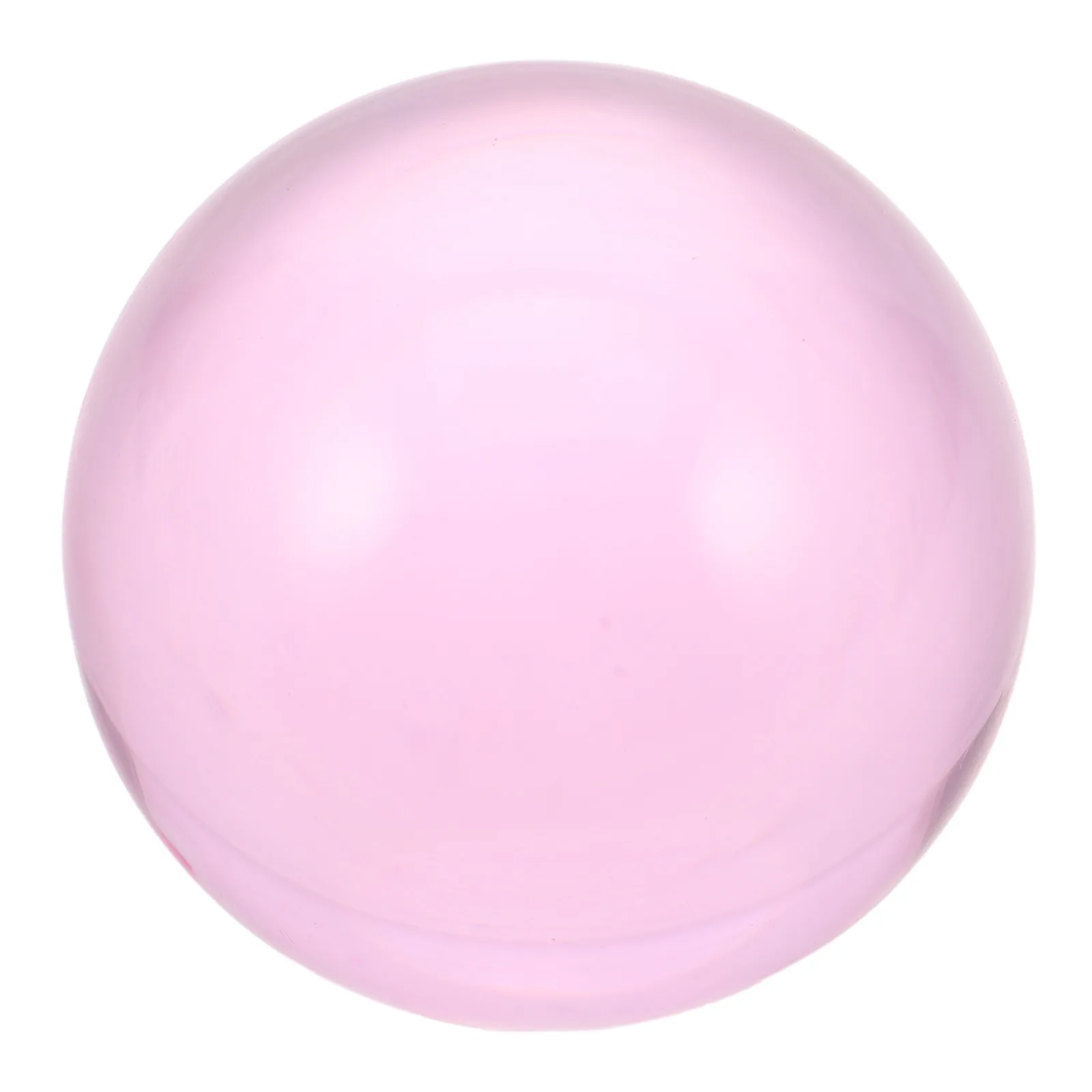 Clear Resin Performance Ball for Juggling 3.14 Inch Transparent Acrobatic Crystal Sphere Prop Adults Beginners Circus