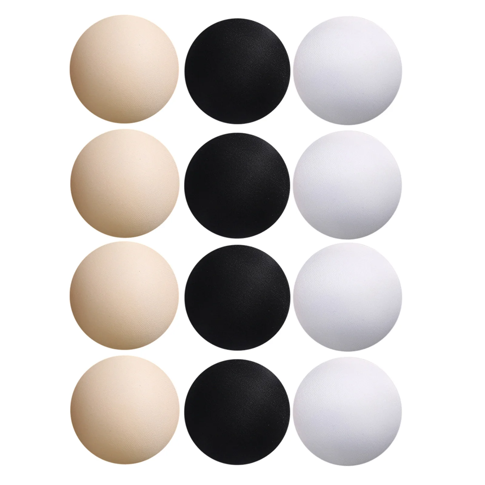 

6 Pairs Breast Pad Inserts Bra Liners Women Chest Cup Padding Sports Intimates Accessories Reusable Foam Fillers