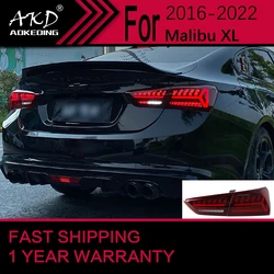 Car Lights for Chevrolet Malibu LED Tail Light 2016-2022 Malibu Rear Stop Lamp Brake Signal DRL Reverse Automotive Accessories