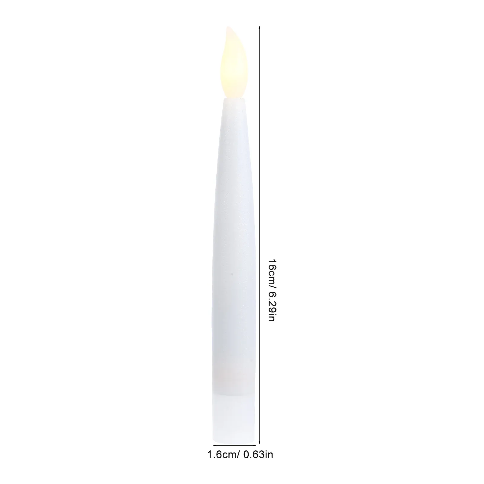 12Sets Warm White LED Decoration Candles Clip on Christmas Tree Candles Flameless Battery Operated for Holiday Seasonal