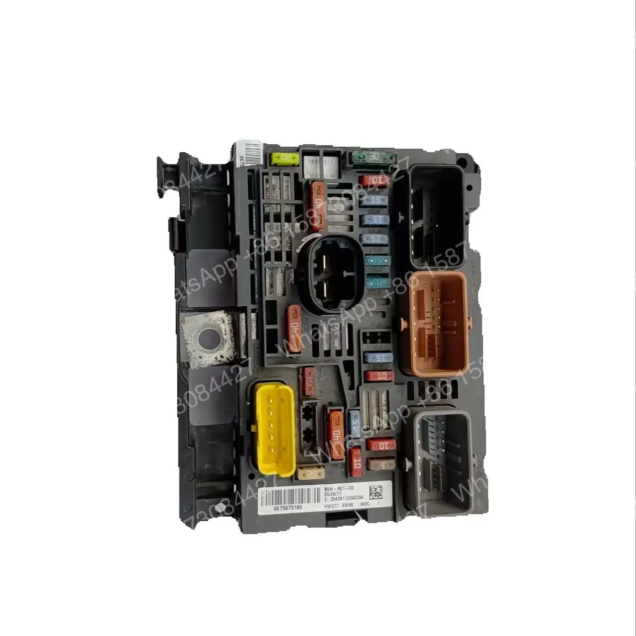 Caja de Fusibles Usada BSM R01 9675877080 9664705880 9667044880 9675879180 para Peugeot 5008 407 3008 RCZ Citroën C5 C4