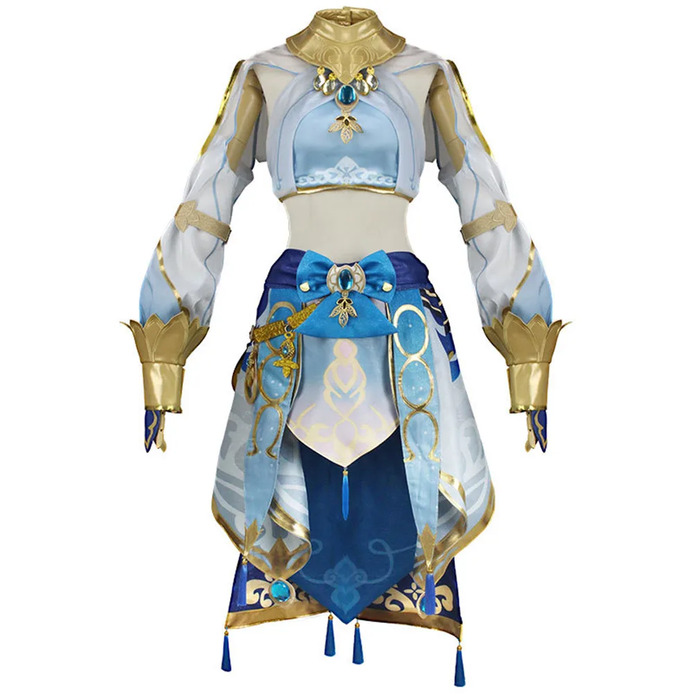 Genshin Impact Sumeru Nilou Cosplay Vrouwen Outfit Meisjes Jurk Halloween Kostuum Volwassenen Carnaval Uniform Kleding Anime Kleding