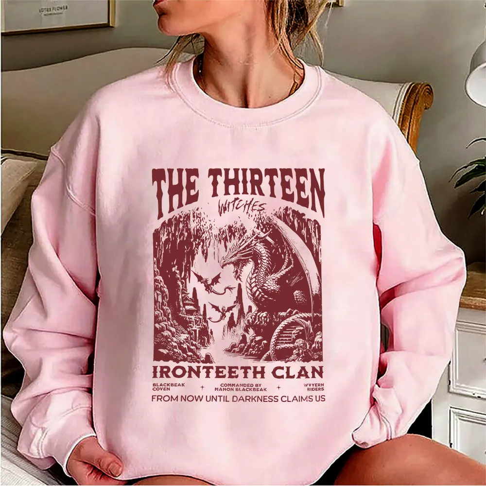 The Thirteen Sweatshirt Throne of Glass Hoodie Manon Blackbeak Ironteeth Shirt Witches SJM Merch Halloween Terrasen Sweatshirts