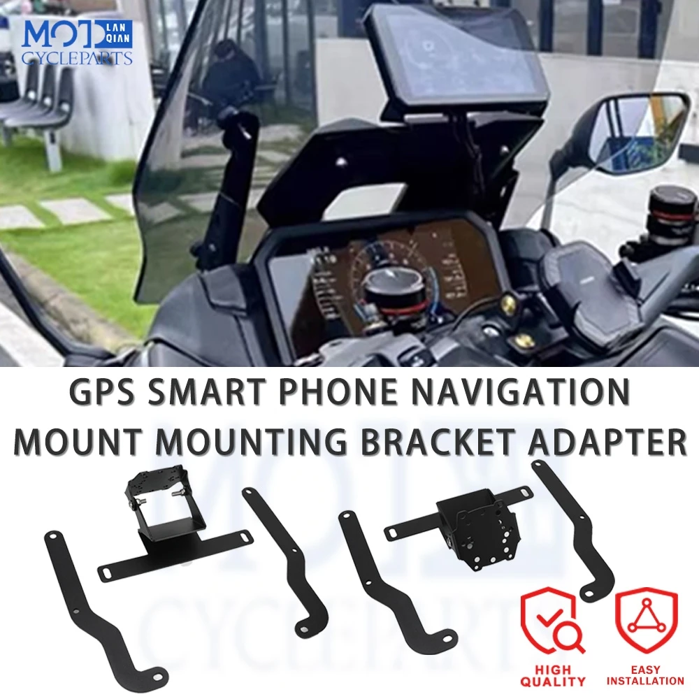 

New For Yamaha TMAX T-MAX 560 2022-2025 2024 2023 T-MAX560 TMAX560 Motorcycle GPS Smart Phone Navigation Mount Bracket Holder