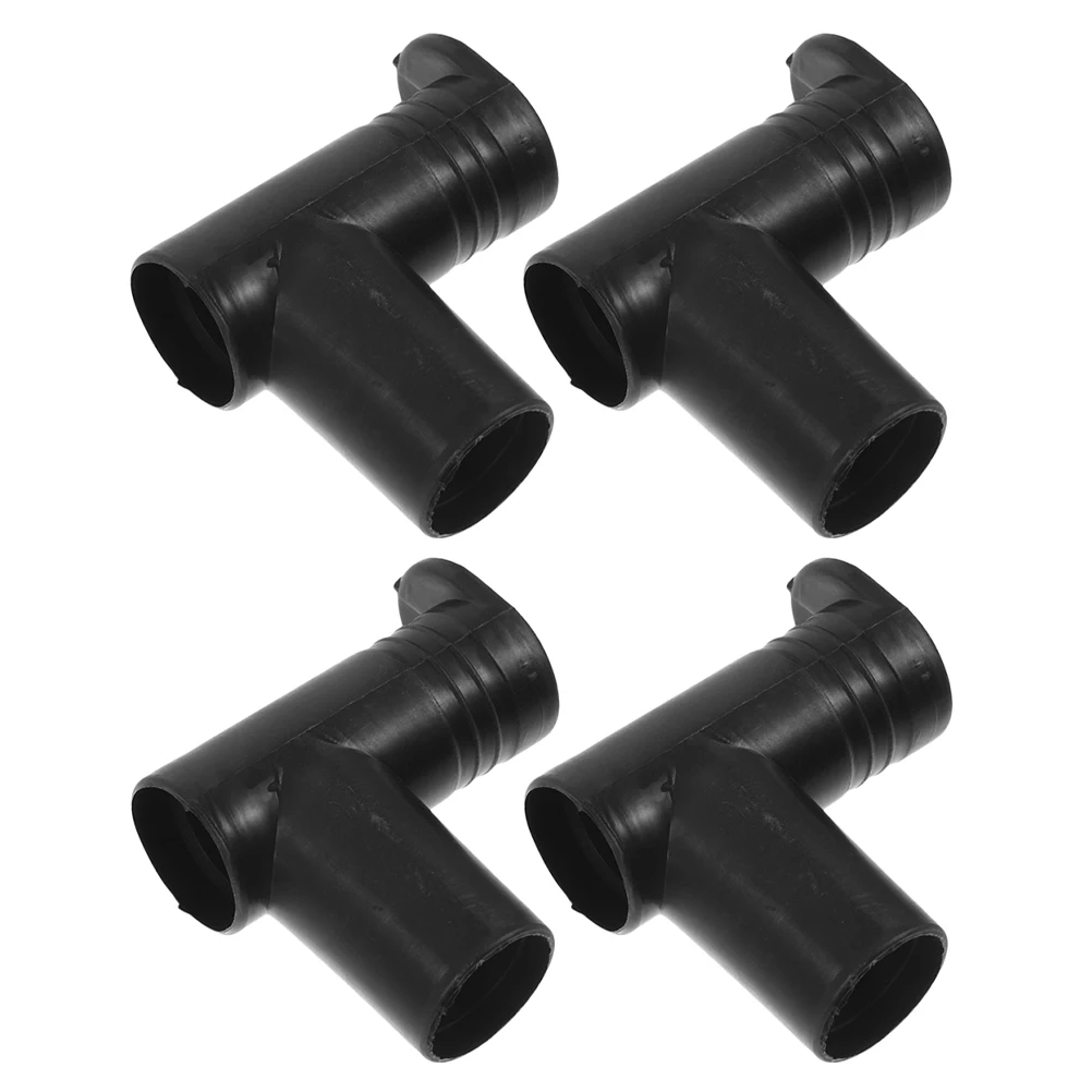 

4pcs Clothes Rack Connector Drying Replacement Kit Plastic Joint Supplies Pole Joints Clothes Rod Connectors Home Gadget