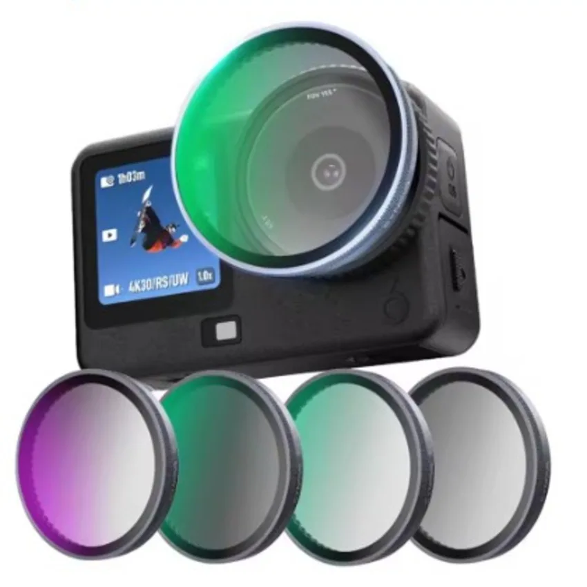 

CPL ND Camera Lens Filter Set for DJI Action6 ND8 ND16 ND32 ND64 Accessories