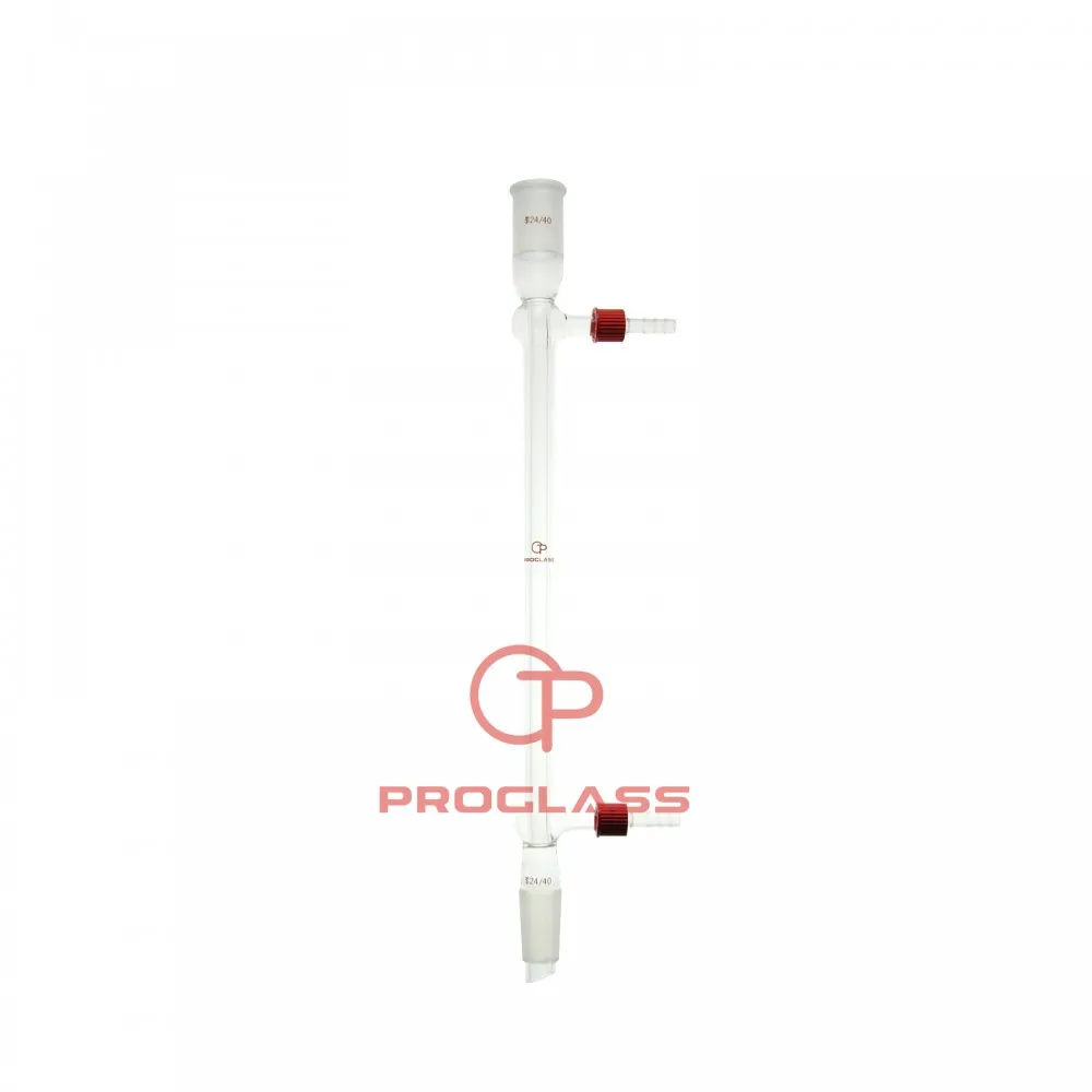 Condenseur en verre ouest, joint 19/22 120mm